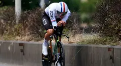Joshua Tarling en el Giro de Italia 2025