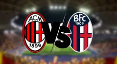 Milan vs Bolonia, Copa de Italia