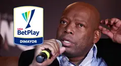 Tino Asprilla con la Liga Betplay