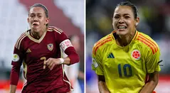 Colombia vs Venezuela en el Sudamericano femenino sub-17