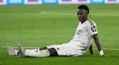 Vinícius con el Real Madrid