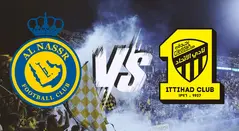 Escudos Al Nassr vs Al Ittihad