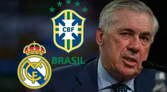 Carlo Ancelotti habló de su idea de juego en Brasil