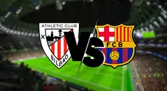 Athletic vs Barcelona, Liga de España