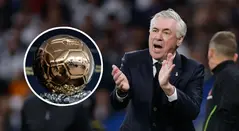 Balón de Oro y Carlo Ancelotti