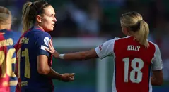 Arsenal y Barcelona en la final de la Champions League Femenina 2025