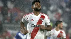 Gol de Miguel Ángel Borja con River Plate