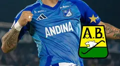 Bucaramanga quiere arrebatarle goleador a Millonarios 