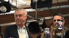 Calro Ancelotti en el Maracaná de Río de Janeiro