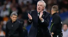 Carlo Ancelotti, técnico de Real Madrid