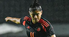 Catalina Usme con la Selección Colombia Femenina