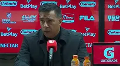 César Farías, técnico del Atlético Junior