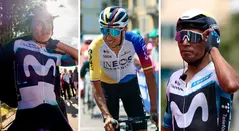 Colombianos en el Giro de Italia 2025