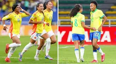 Colombia vs Brasil, Sudamericano femenino sub-17