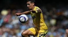 Daniel Muñoz con el Crystal Palace