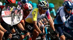 Egan Bernal atacó en la etapa 7 del Giro de Italia
