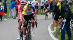 Egan Bernal en el Giro de Italia 2025
