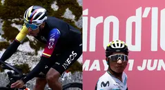 Giro de Italia 2025: Egan Bernal y Nairo Quintana en la etapa 7