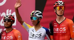 Egan Bernal en el Giro de Italia 2025