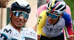 Nairo y Egan en el Giro de Italia 2025