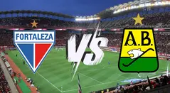 Escudos Fortaleza vs Bucaramanga