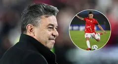 Gallardo no se guardó nada y le abrió la puerta de River a Juanfer 