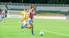 Gol de Paraguay vs Colombia en el Sudamericano Femenino Sub-17