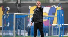 Hansi Flick, entrenador de Barcelona