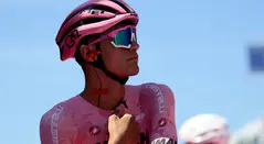 Isaac del Toro en el Giro de Italia 2025