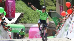 Jaider Muñoz, ganador de la etapa 5 de la Vuelta de la Juventud 2025