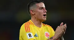 James Rodríguez, capitán y líder de la Selección Colombia