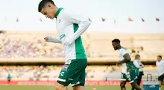 James Rodríguez durante el entrenamiento previo de León vs Cruz Azul