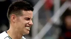 James Rodríguez entrena con un equipo de la Liga BetPlay