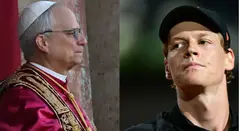 Jannik Sinner se enfrenta al Papa León XIV