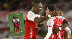 Jugadores de Independiente Santa Fe
