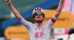 Kasper Asgreen, ganador de la etapa 14 del Giro de Italia