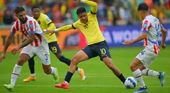 Kendry Páez con la selección de Ecuador