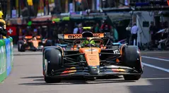 Lando Norris en el Gran Premio de Mónaco