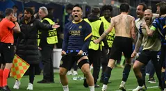 Lautaro Martínez tras la clasificación del Inter