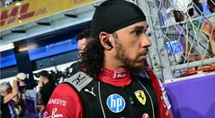 Hamilton no la pasa bien con Ferrari