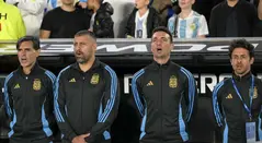 Lionel Scaloni, director técnico de la selección de Argentina en Eliminatorias