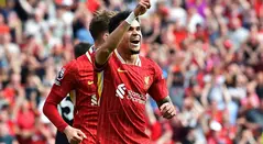 Luis Díaz, futbolista colombiano de Liverpool