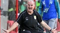 Marcelo Bielsa, director técnico de Uruguay