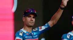 Mikel Landa, ciclista español que sufrió caída en el Giro de Italia