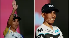 Egan Bernal y Nairo Quintana, colombianos en el Giro de Italia