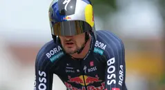 Nico Denz, ganador de la etapa 18 del Giro de Italia