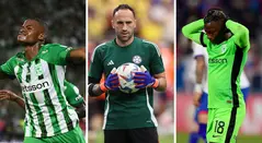 David Ospina, Andrés Román, Marino Hinestroza, Nacional