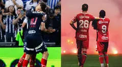 Rayados vs Toluca por la Liga MX en los Play-Offs