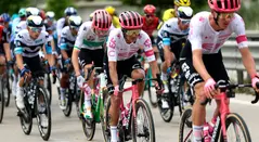 Richard Carapaz, ecuatoriano en el Giro de Italia