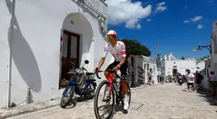 Richard Carapaz en el Giro de Italia 2025